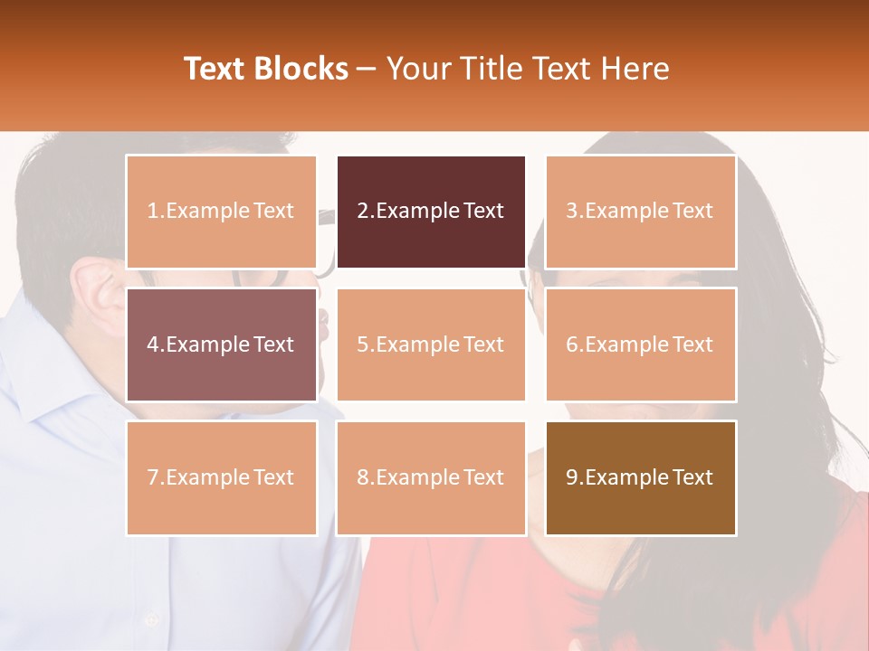 Kissing Disgust PowerPoint Template