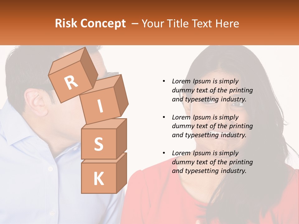 Kissing Disgust PowerPoint Template
