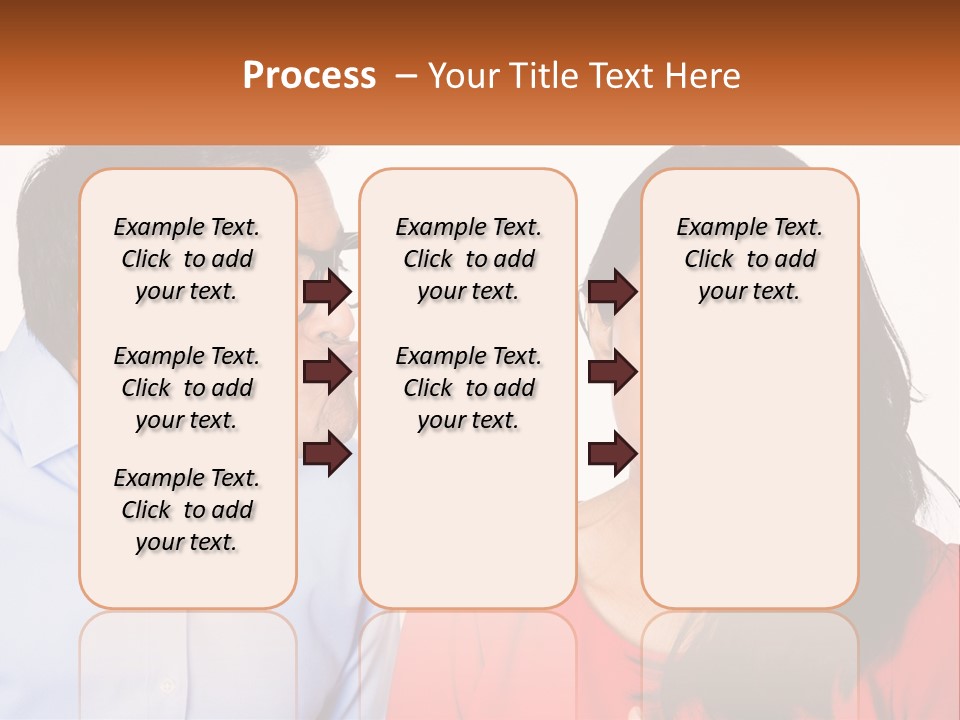 Kissing Disgust PowerPoint Template