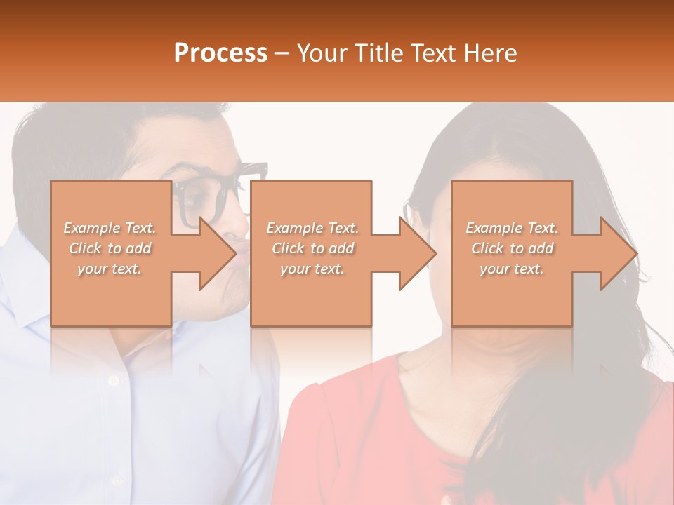Kissing Disgust PowerPoint Template