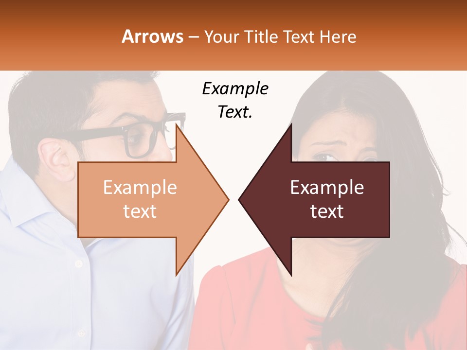 Kissing Disgust PowerPoint Template