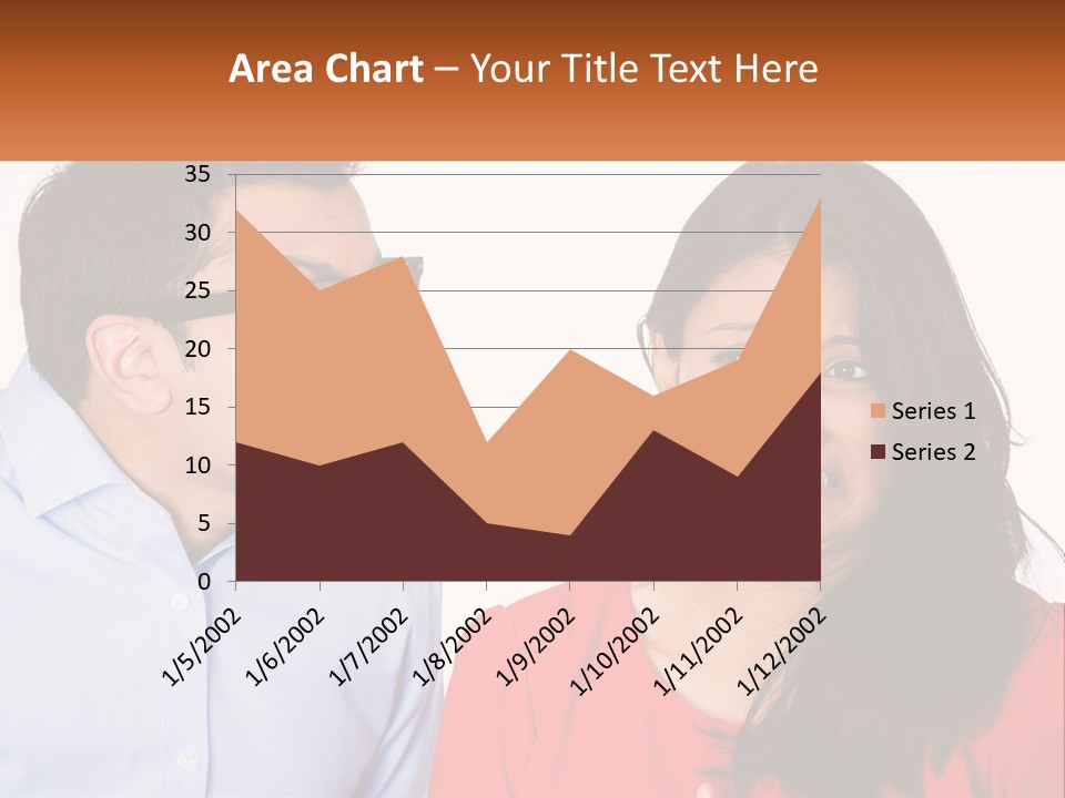 Kissing Disgust PowerPoint Template