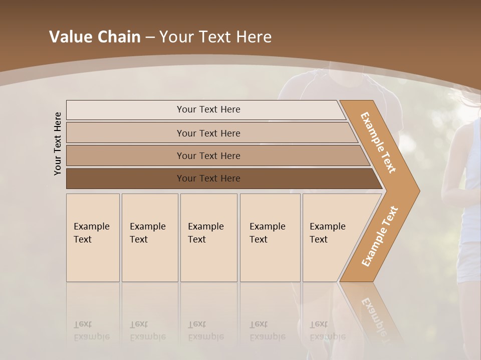 Guy And Girl On A Morning Run PowerPoint Template