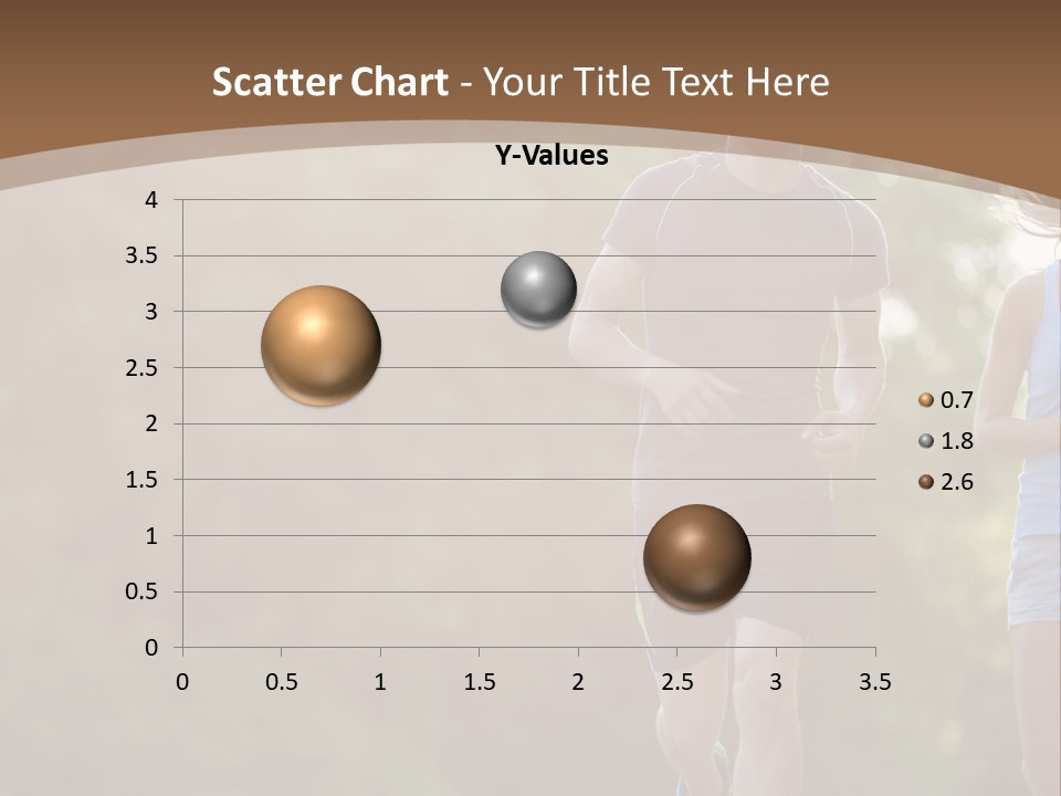 Guy And Girl On A Morning Run PowerPoint Template