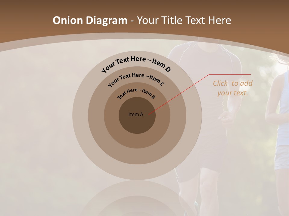 Guy And Girl On A Morning Run PowerPoint Template