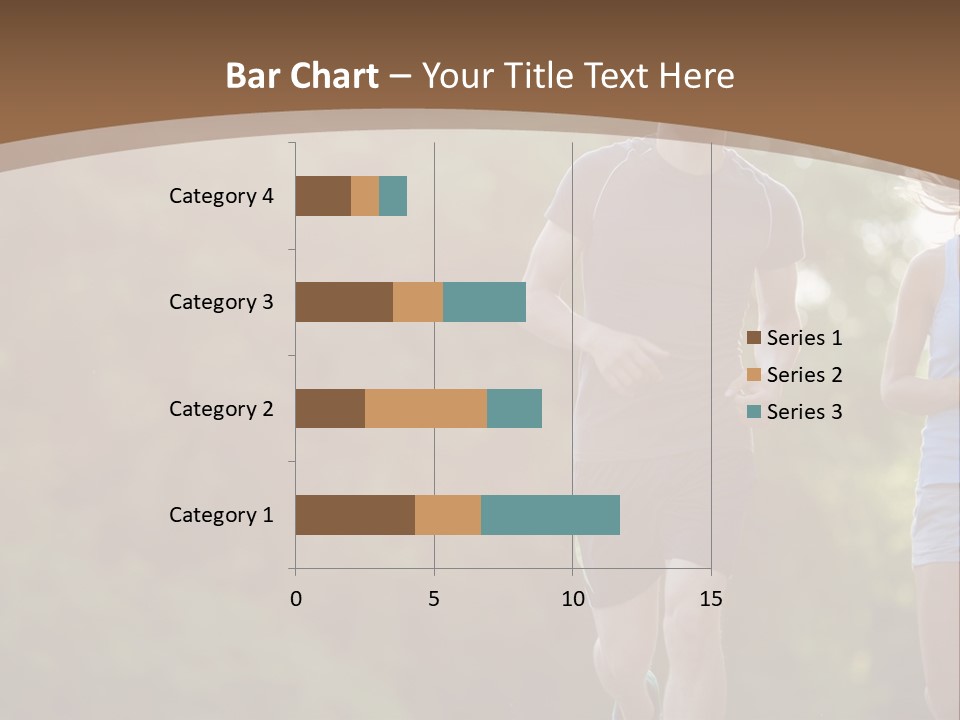 Guy And Girl On A Morning Run PowerPoint Template