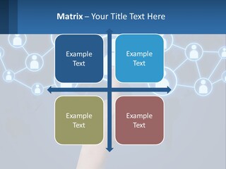 Social Connection PowerPoint Template