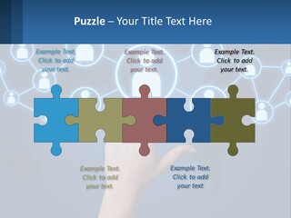 Social Connection PowerPoint Template