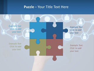 Social Connection PowerPoint Template