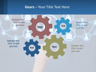 Social Connection PowerPoint Template