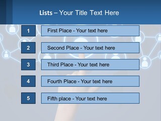 Social Connection PowerPoint Template