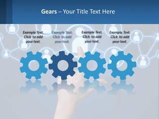 Social Connection PowerPoint Template