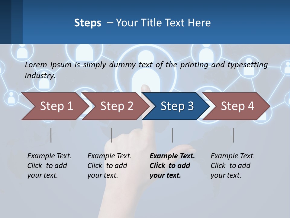 Social Connection PowerPoint Template