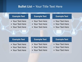 Social Connection PowerPoint Template