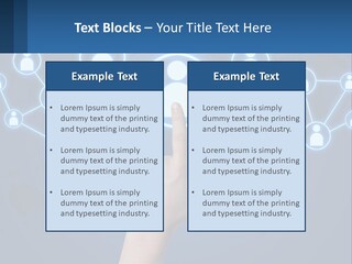 Social Connection PowerPoint Template