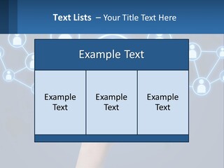 Social Connection PowerPoint Template