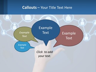 Social Connection PowerPoint Template