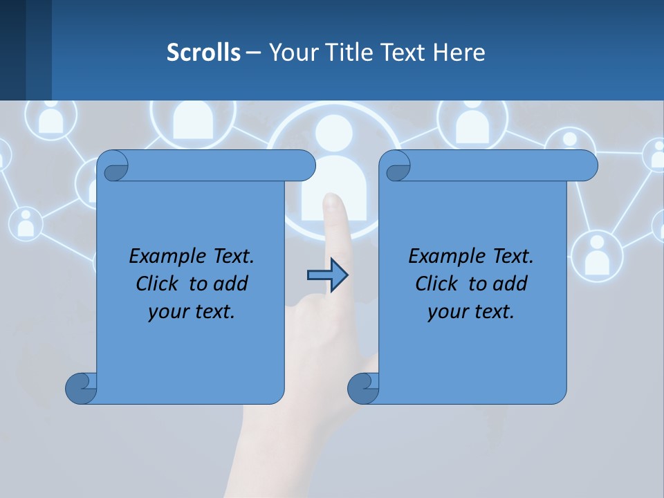 Social Connection PowerPoint Template