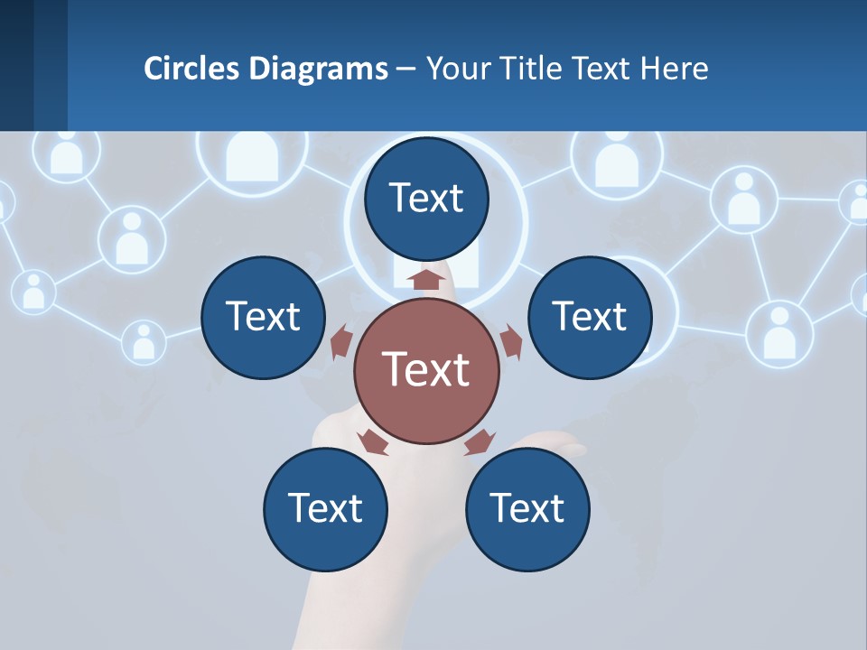 Social Connection PowerPoint Template