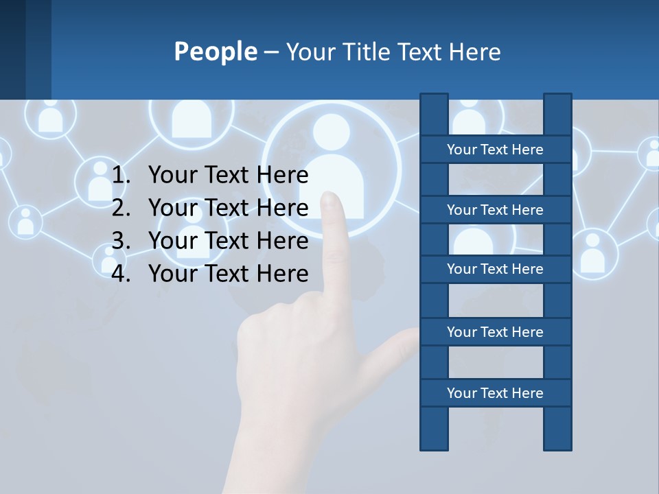 Social Connection PowerPoint Template