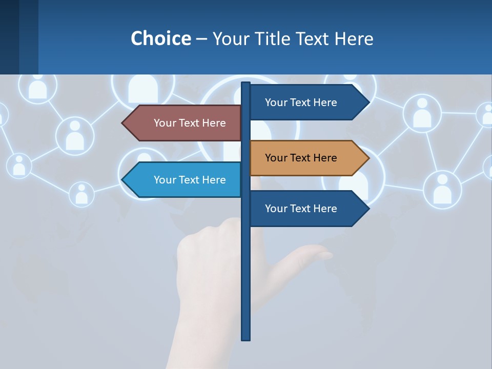 Social Connection PowerPoint Template