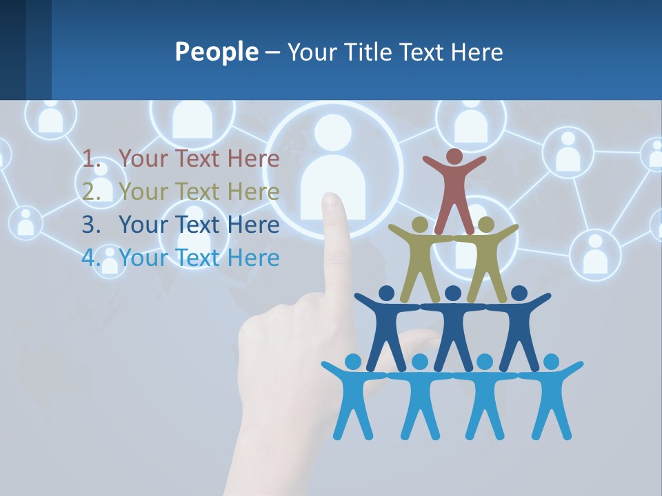 Social Connection PowerPoint Template