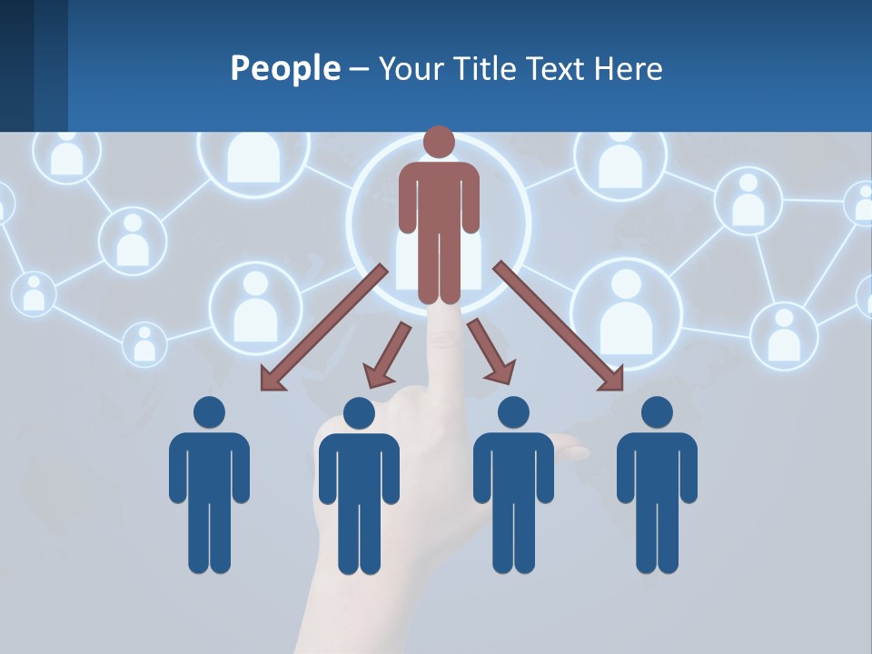 Social Connection PowerPoint Template