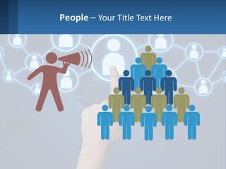 Social Connection PowerPoint Template