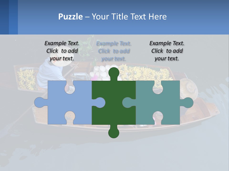 Transportation Of Fruit By Water PowerPoint Template