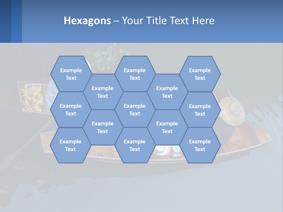 Transportation Of Fruit By Water PowerPoint Template