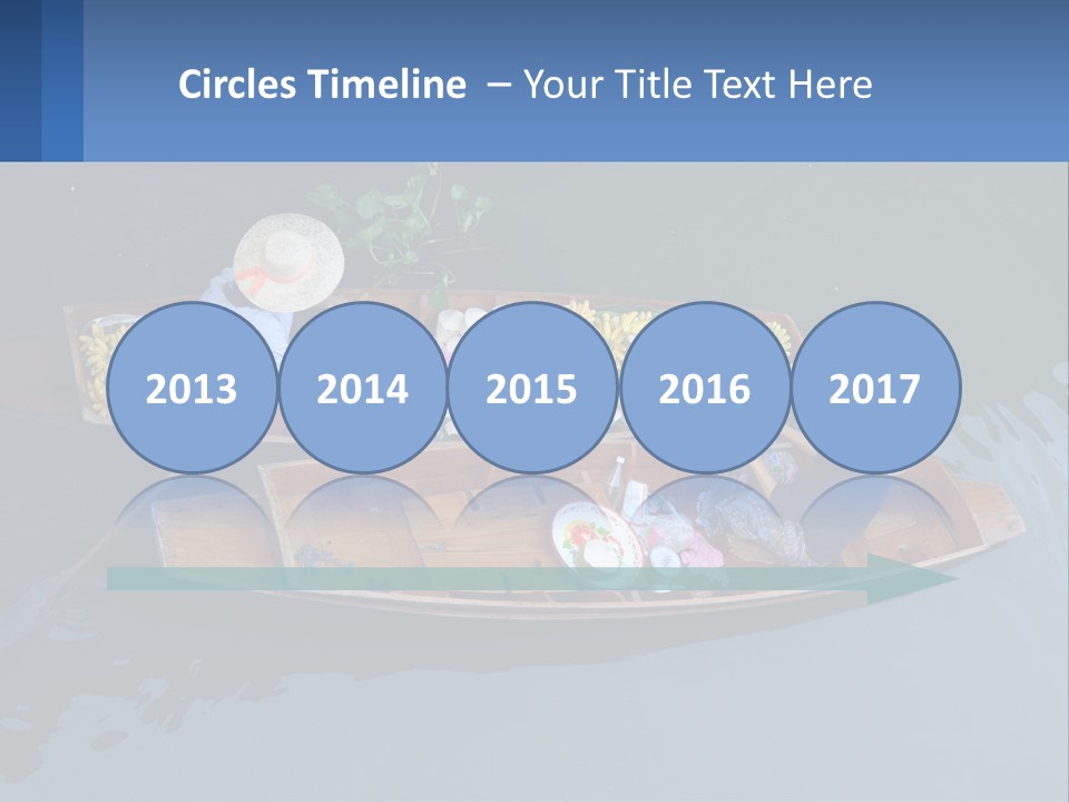 Transportation Of Fruit By Water PowerPoint Template