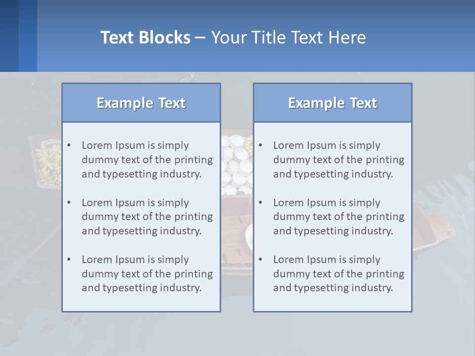 Transportation Of Fruit By Water PowerPoint Template