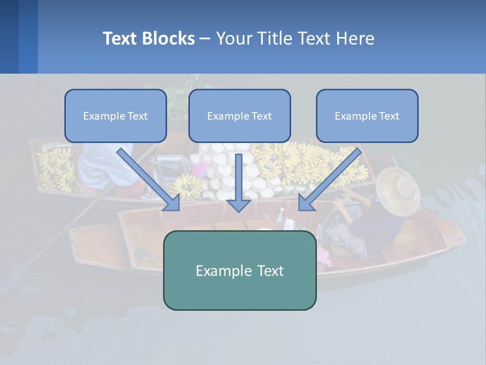 Transportation Of Fruit By Water PowerPoint Template