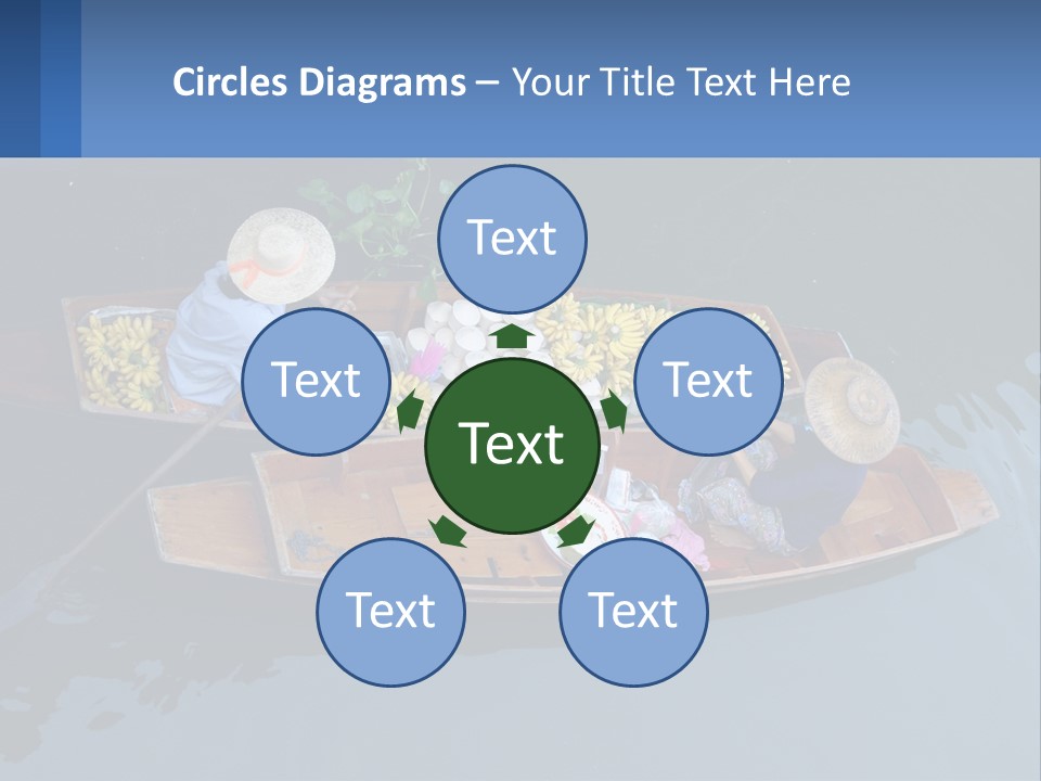 Transportation Of Fruit By Water PowerPoint Template