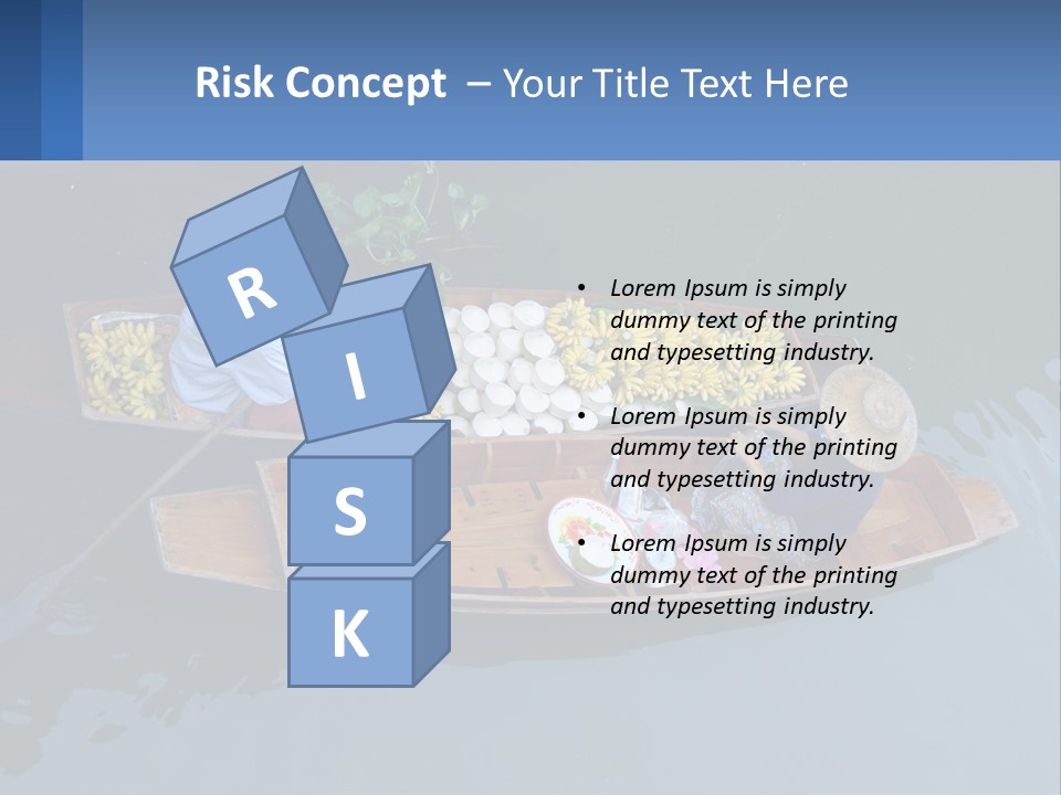 Transportation Of Fruit By Water PowerPoint Template