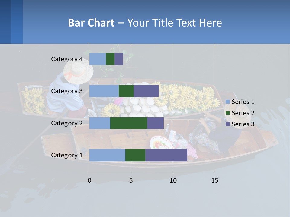 Transportation Of Fruit By Water PowerPoint Template