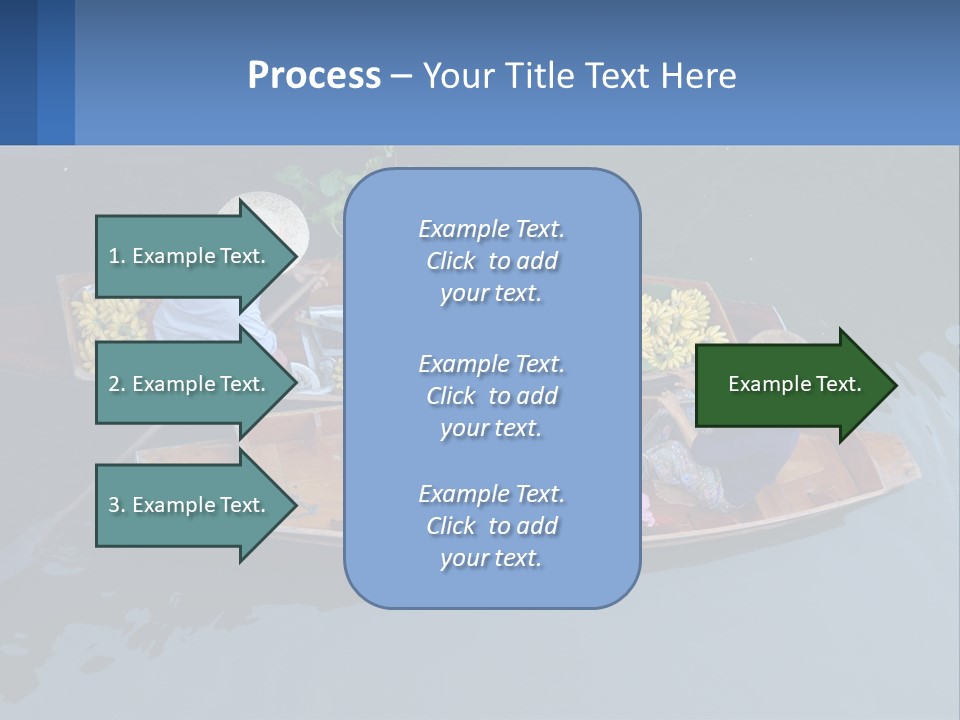 Transportation Of Fruit By Water PowerPoint Template