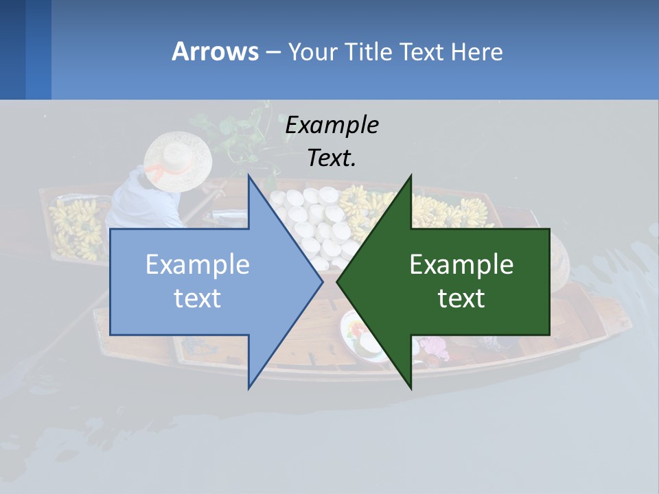 Transportation Of Fruit By Water PowerPoint Template