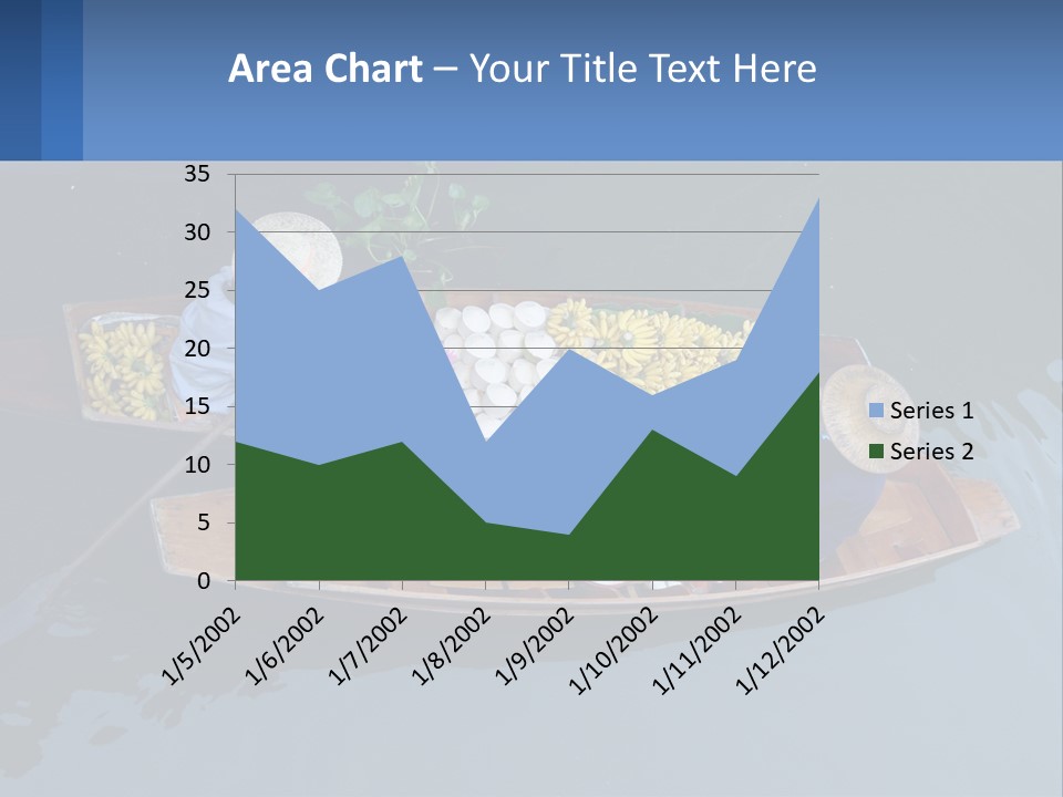 Transportation Of Fruit By Water PowerPoint Template