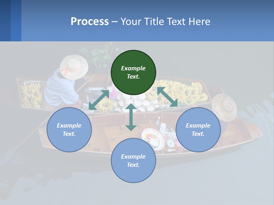 Transportation Of Fruit By Water PowerPoint Template