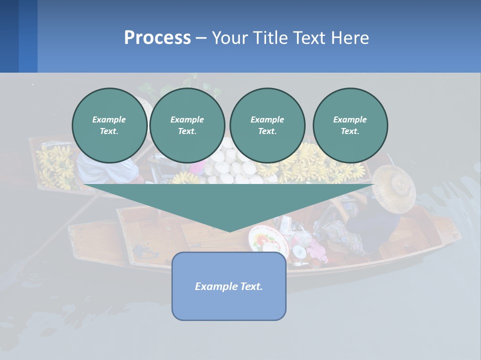 Transportation Of Fruit By Water PowerPoint Template