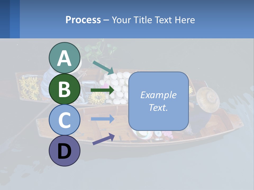 Transportation Of Fruit By Water PowerPoint Template