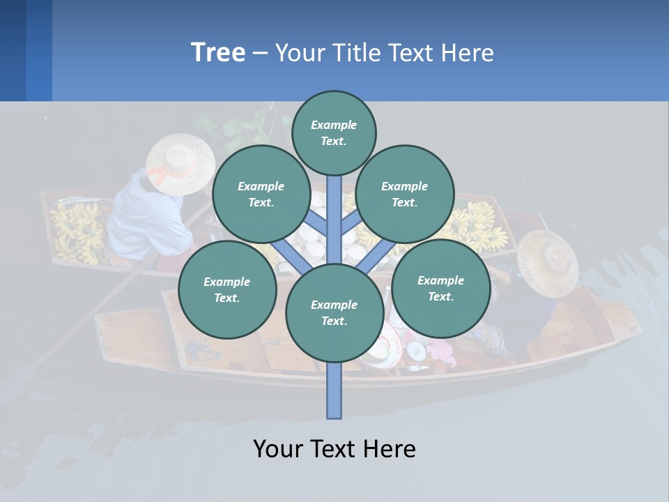 Transportation Of Fruit By Water PowerPoint Template
