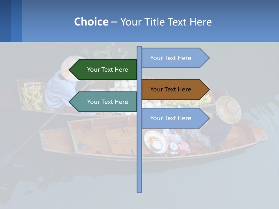 Transportation Of Fruit By Water PowerPoint Template