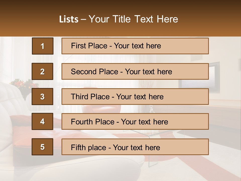 Hall Interior PowerPoint Template