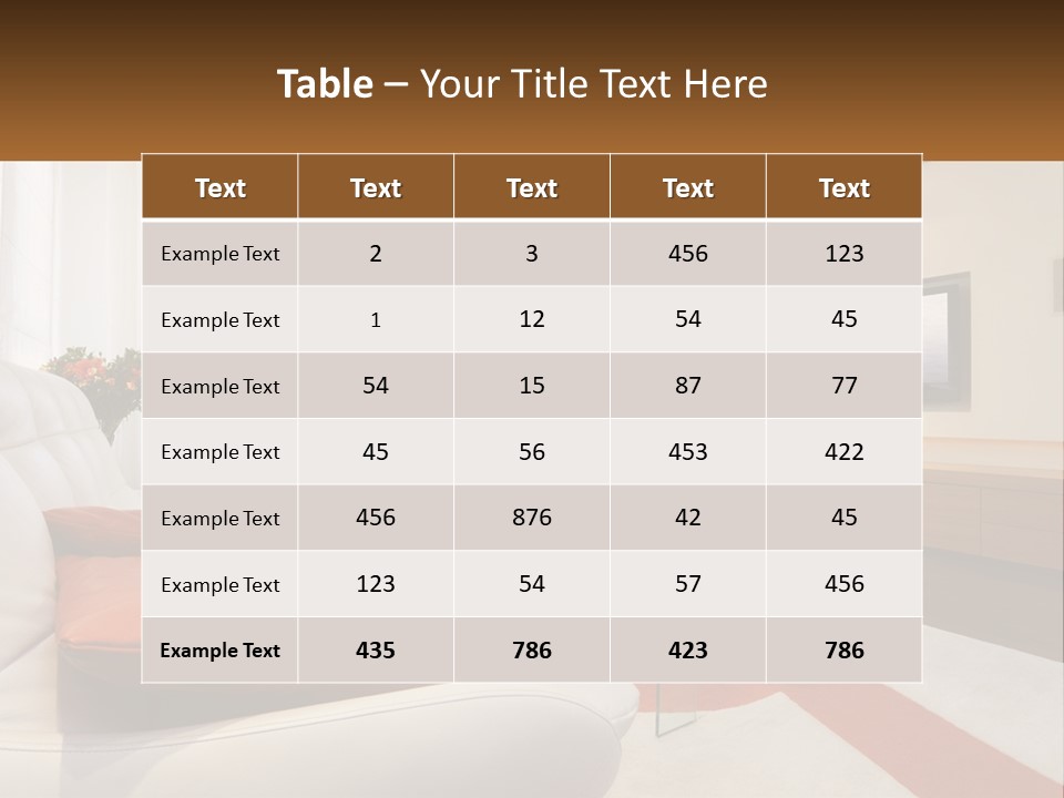Hall Interior PowerPoint Template