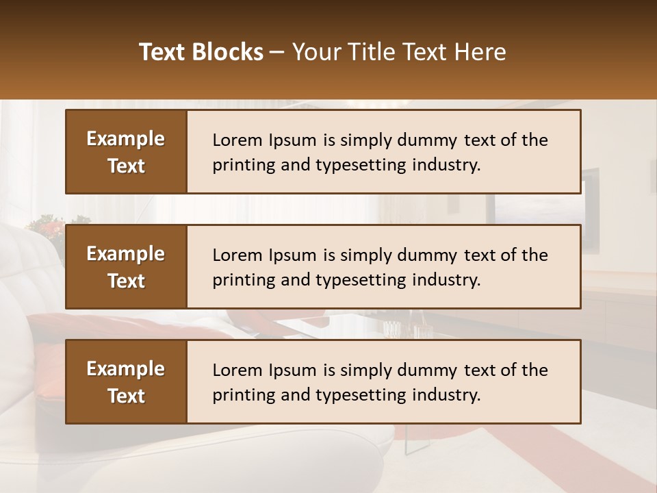 Hall Interior PowerPoint Template