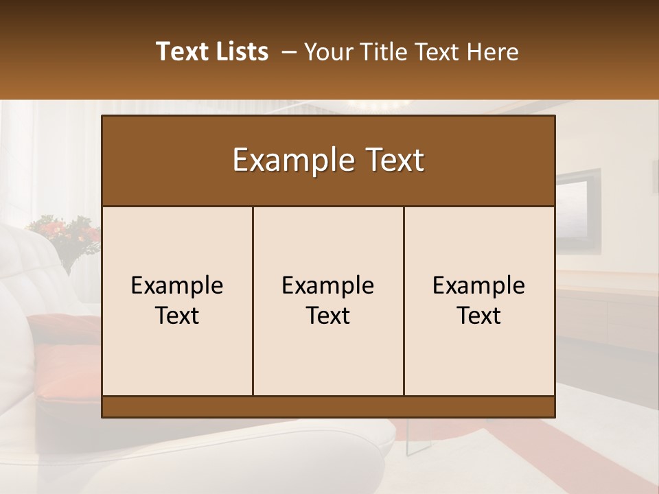 Hall Interior PowerPoint Template