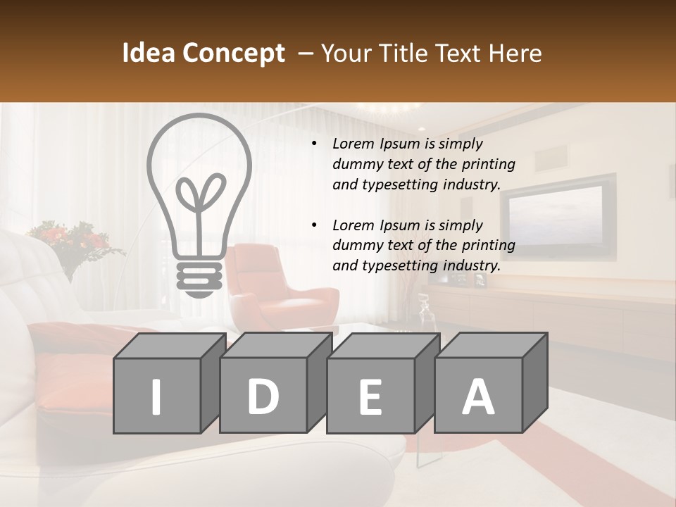 Hall Interior PowerPoint Template