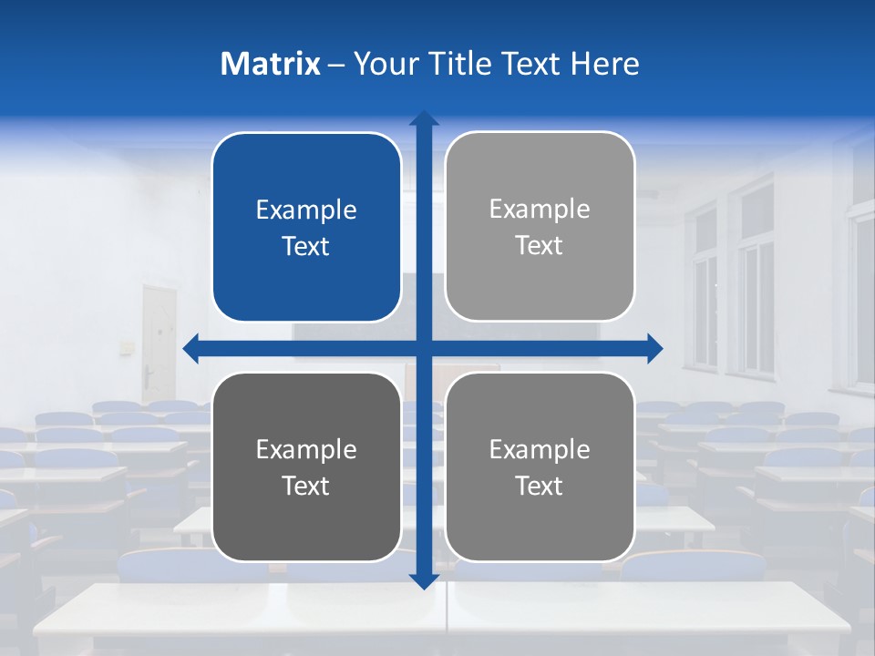 Study Class At University PowerPoint Template